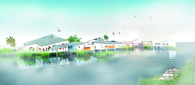 遊客服務中心立體示意圖